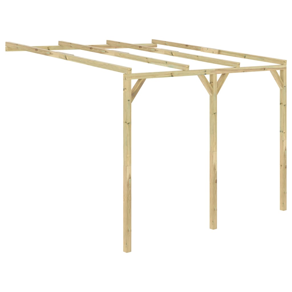 vidaXL Zahradní pergola ke zdi 3 x 3 x 2